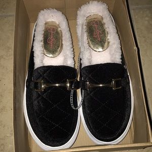 jessica Simpson black regency shoes